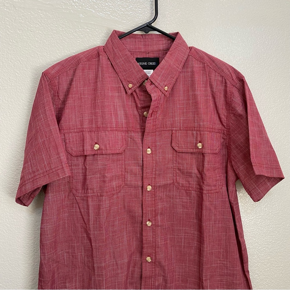 Red Collared Shirt - Picture 2 of 5